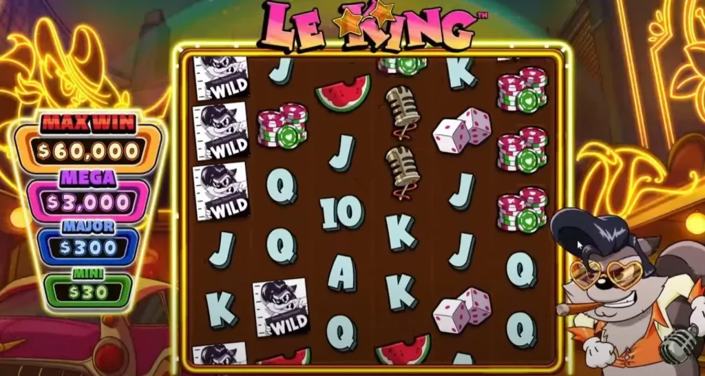 Le King 5 scatter bonus